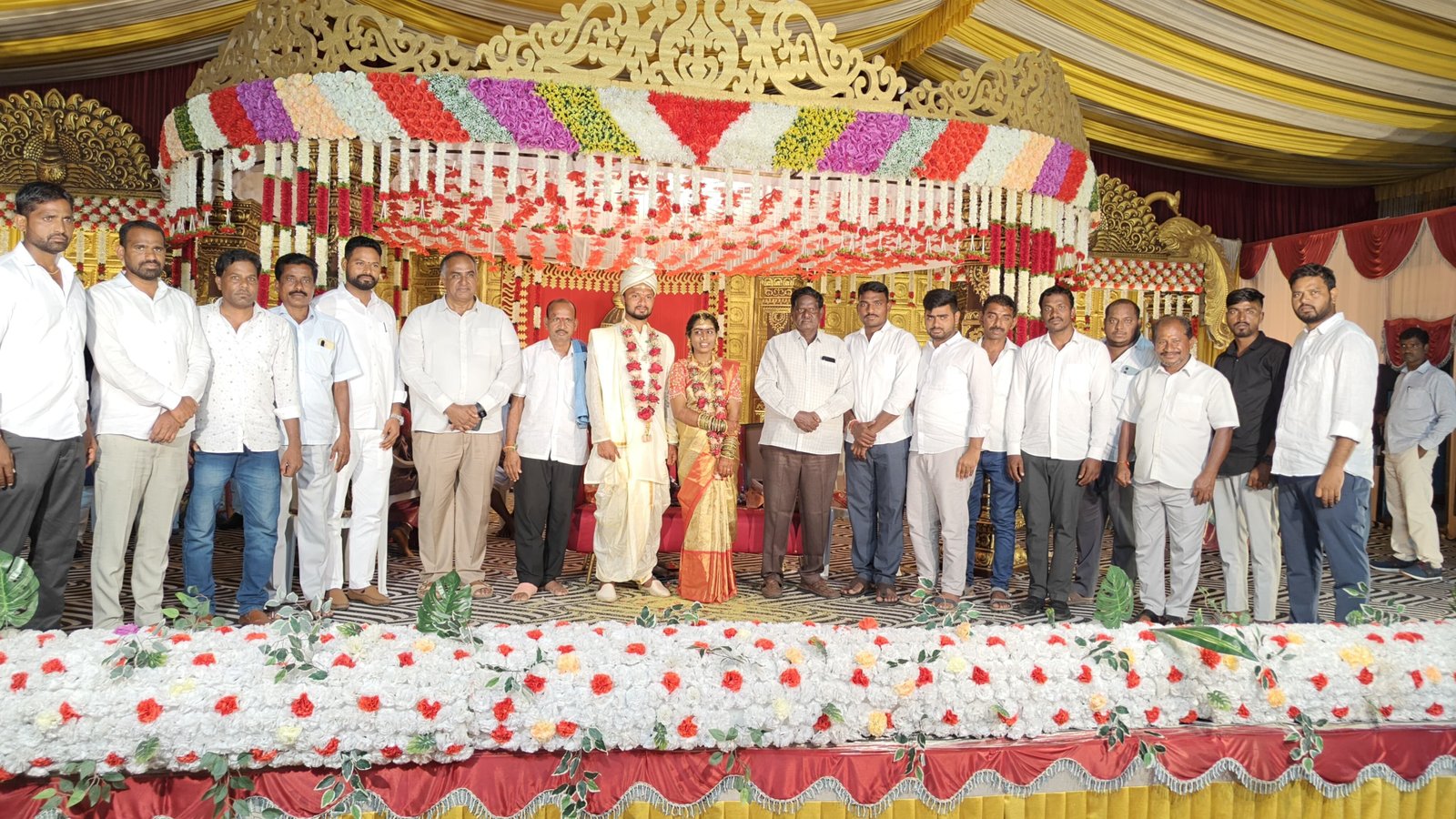 వివాహ వేడుకకు హాజరైన చల్మెడ లక్ష్మీనరసింహారావు
