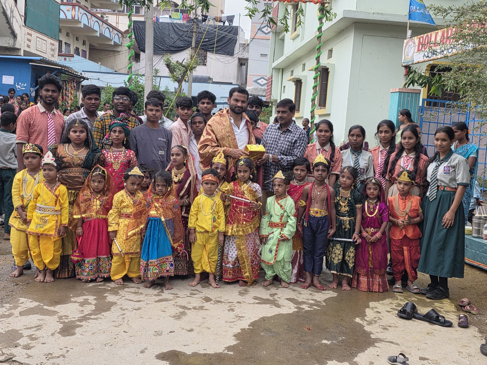 బొల్లారం పబ్లిక్ స్కూల్లో ఘనంగా కృష్ణాష్టమి వేడుకలు