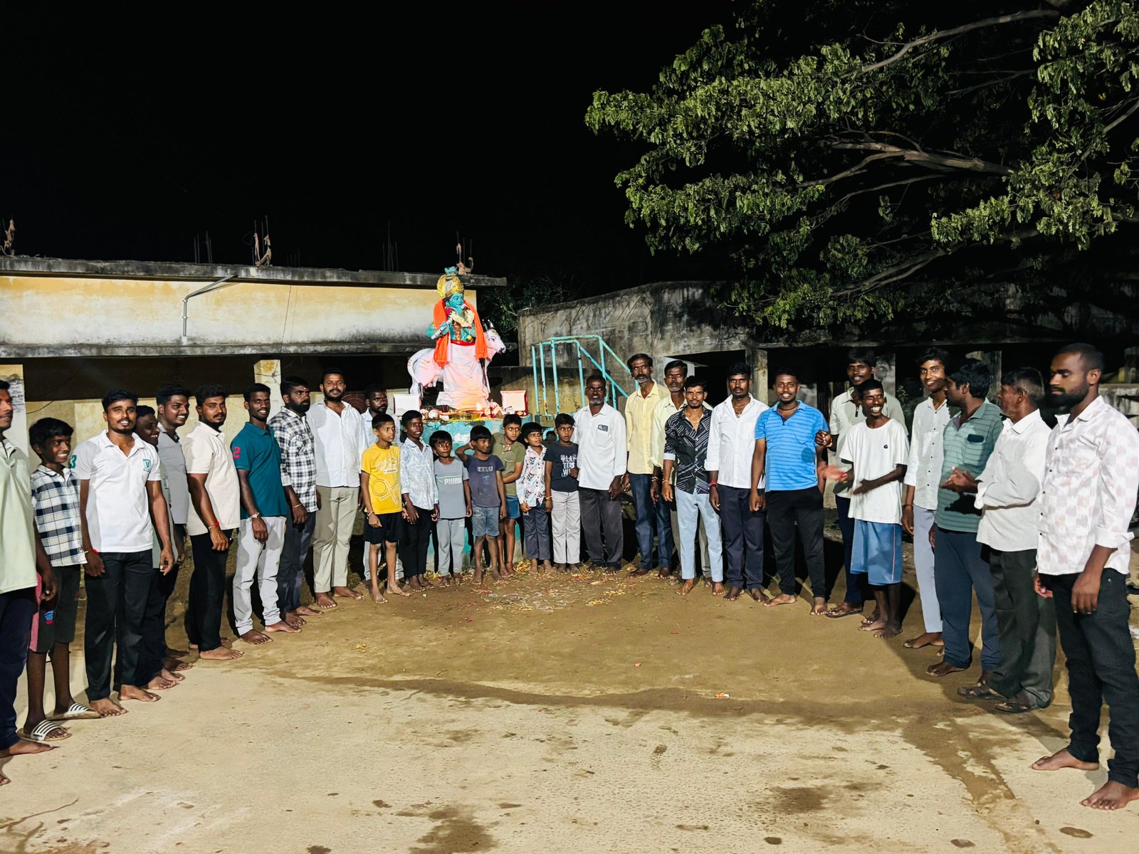 పెద్దమ్మ గూడెంలో అంగరంగ వైభవంగా శ్రీకృష్ణ జన్మాష్టమి వేడుకలు