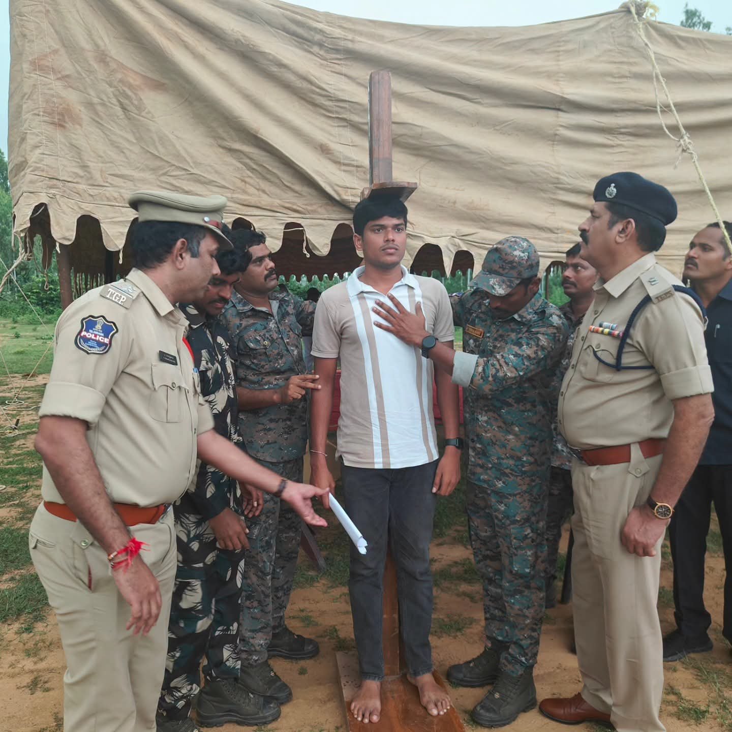 పోలీస్ ఉద్యోగానికి సిద్ధమవుతున్న యువతకు సువర్ణావకాశం