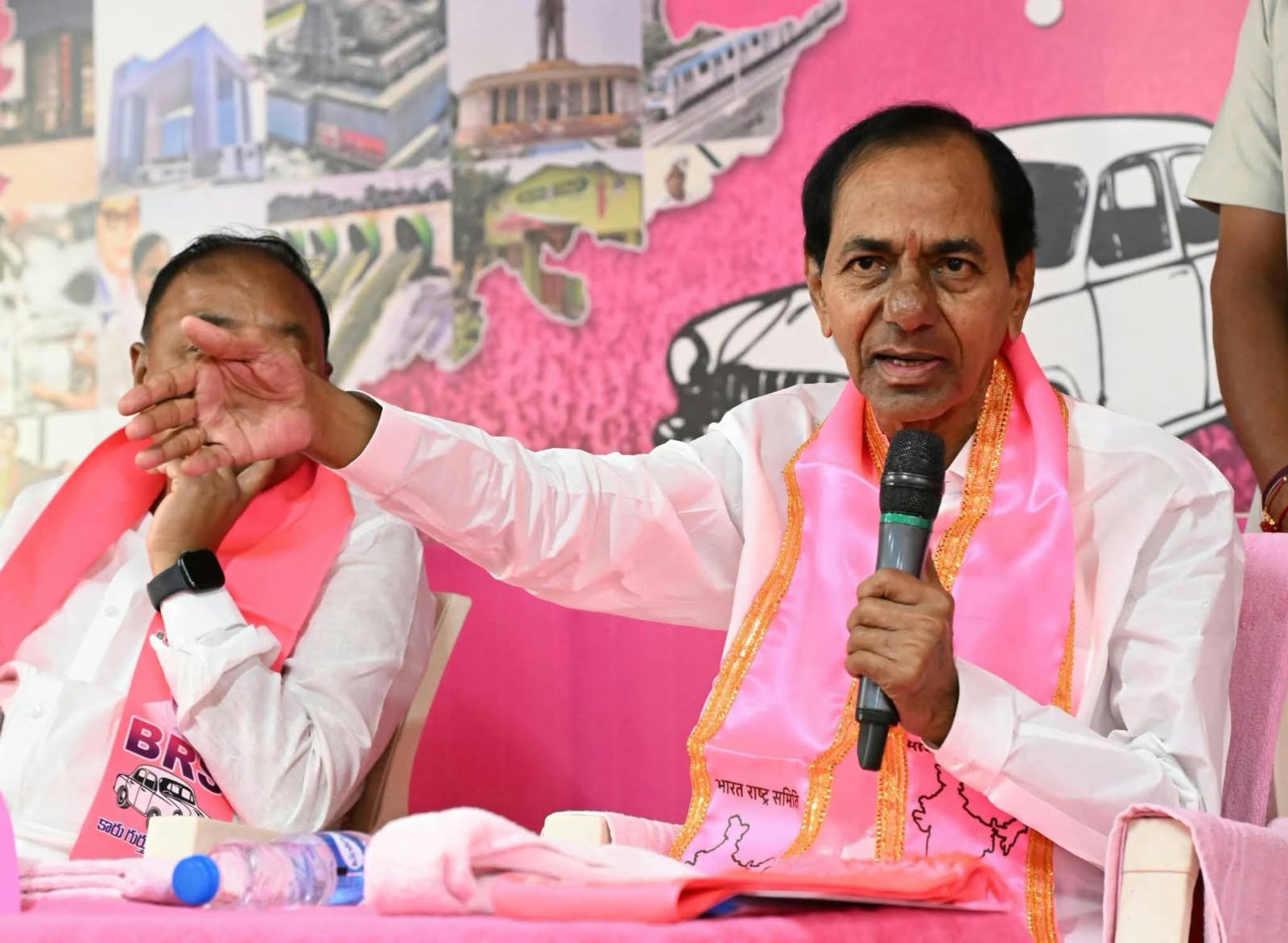 లక్ష మంది రైతులతో కలిసి కాళేశ్వరం, పాలమూరు ప్రాజెక్టులను సందర్శిస్తా: కేసీఆర్