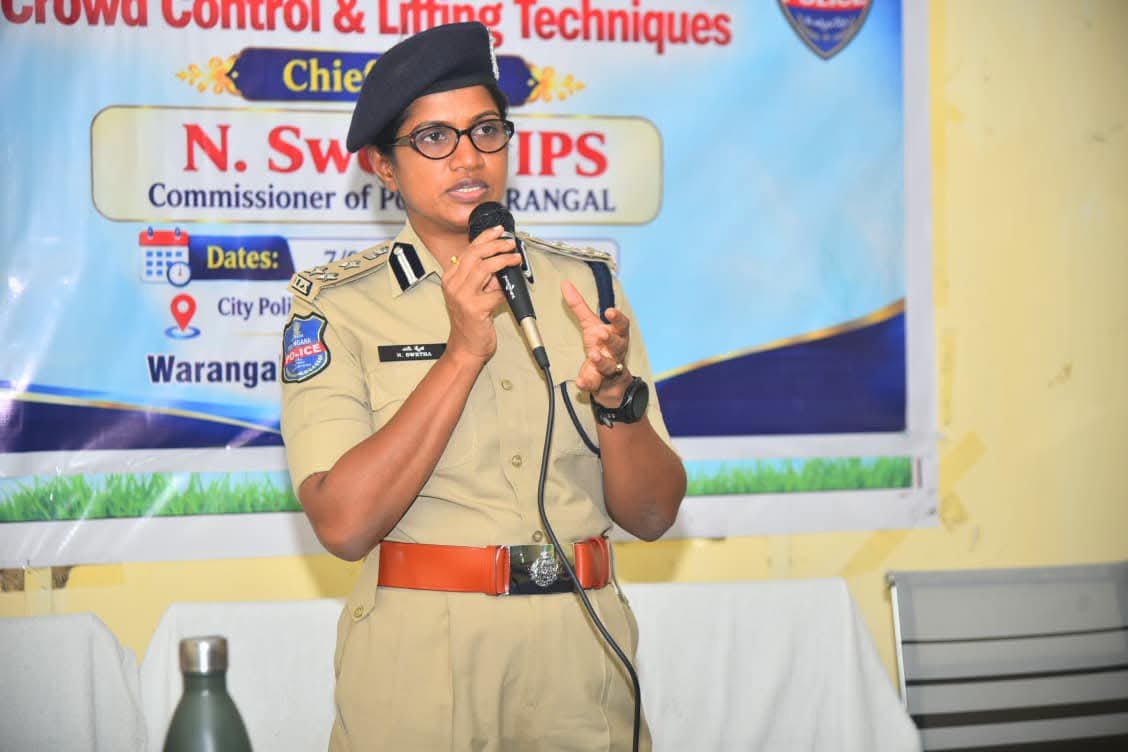 భద్రాద్రి జోనల్ పోలీసులకు పబ్లిక్ మేనేజ్‌మెంట్‌లో ప్రత్యేక శిక్షణ.. మడికొండ కేంద్రంగా ప్రారంభమైన తరగతులు