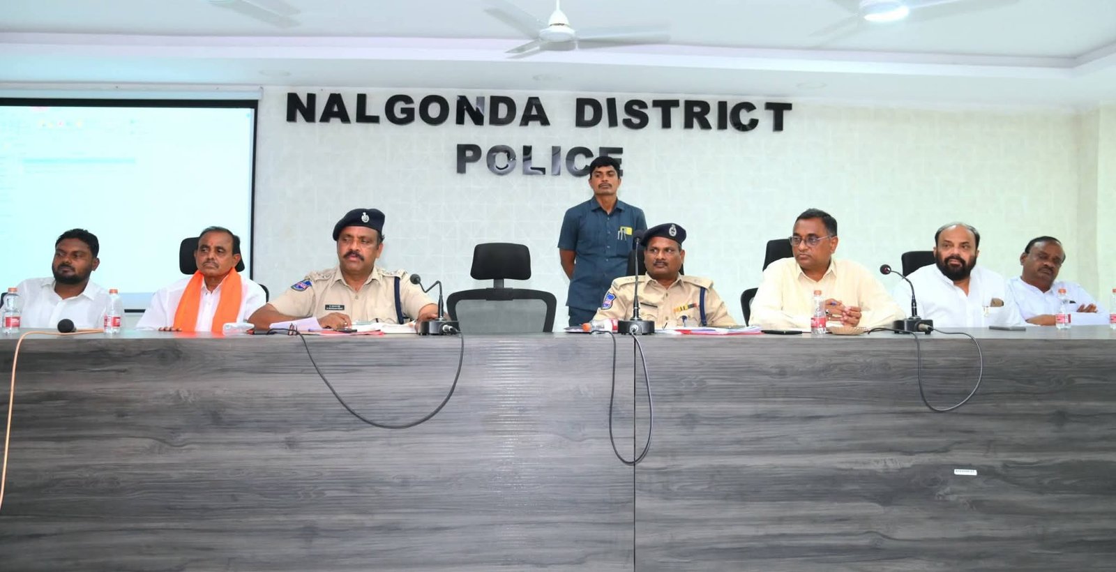 గణేష్ నవశరాత్రి వేడుకలను ప్రశాంతంగా నిర్వహించుకోవాలి: నల్గొండ డీఎస్పీ కె. శివరాం రెడ్డి