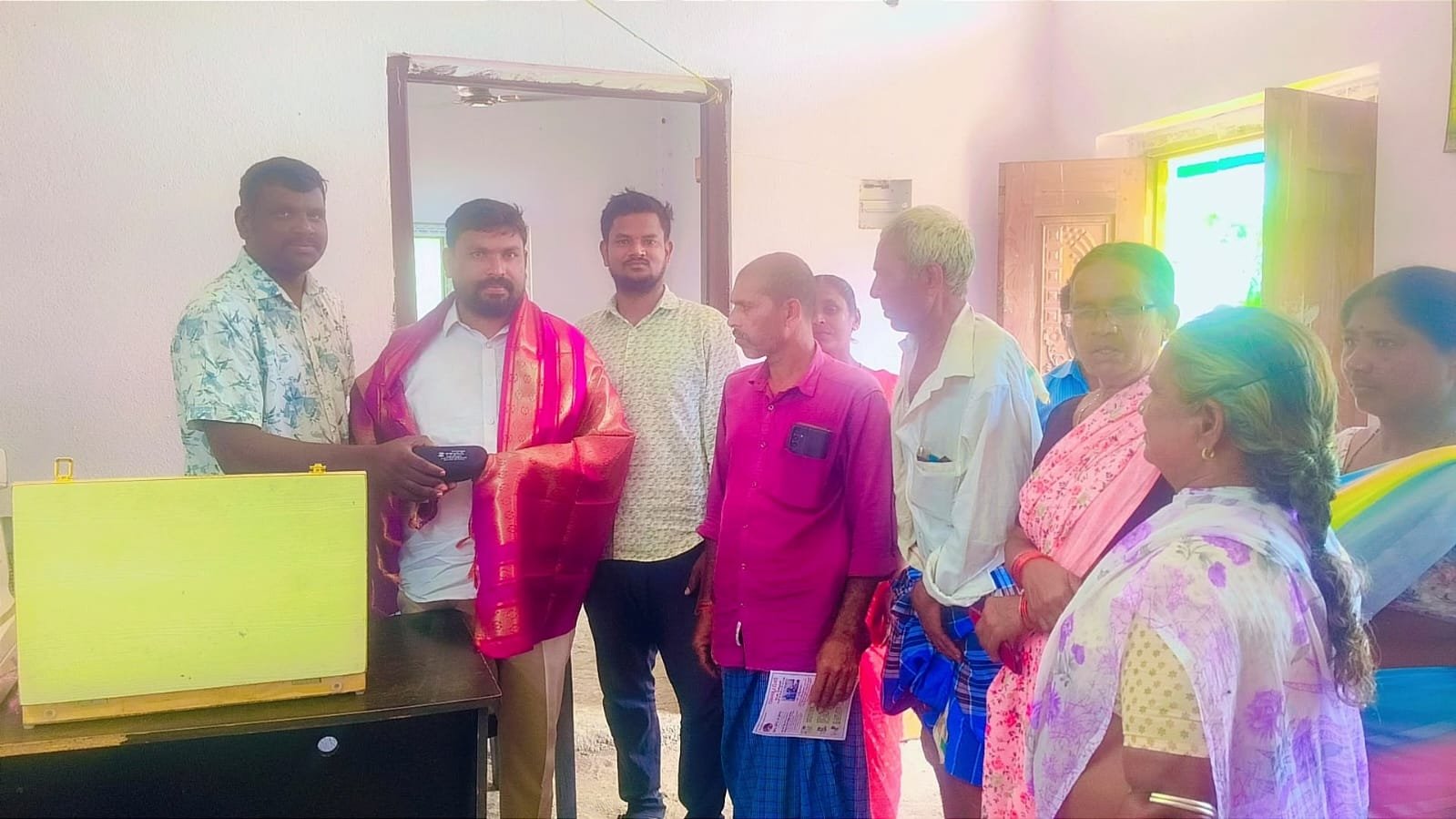 బంజరు గ్రామంలో విజయవంతంగా ఉచిత మెగా కంటి వైద్య శిబిరం