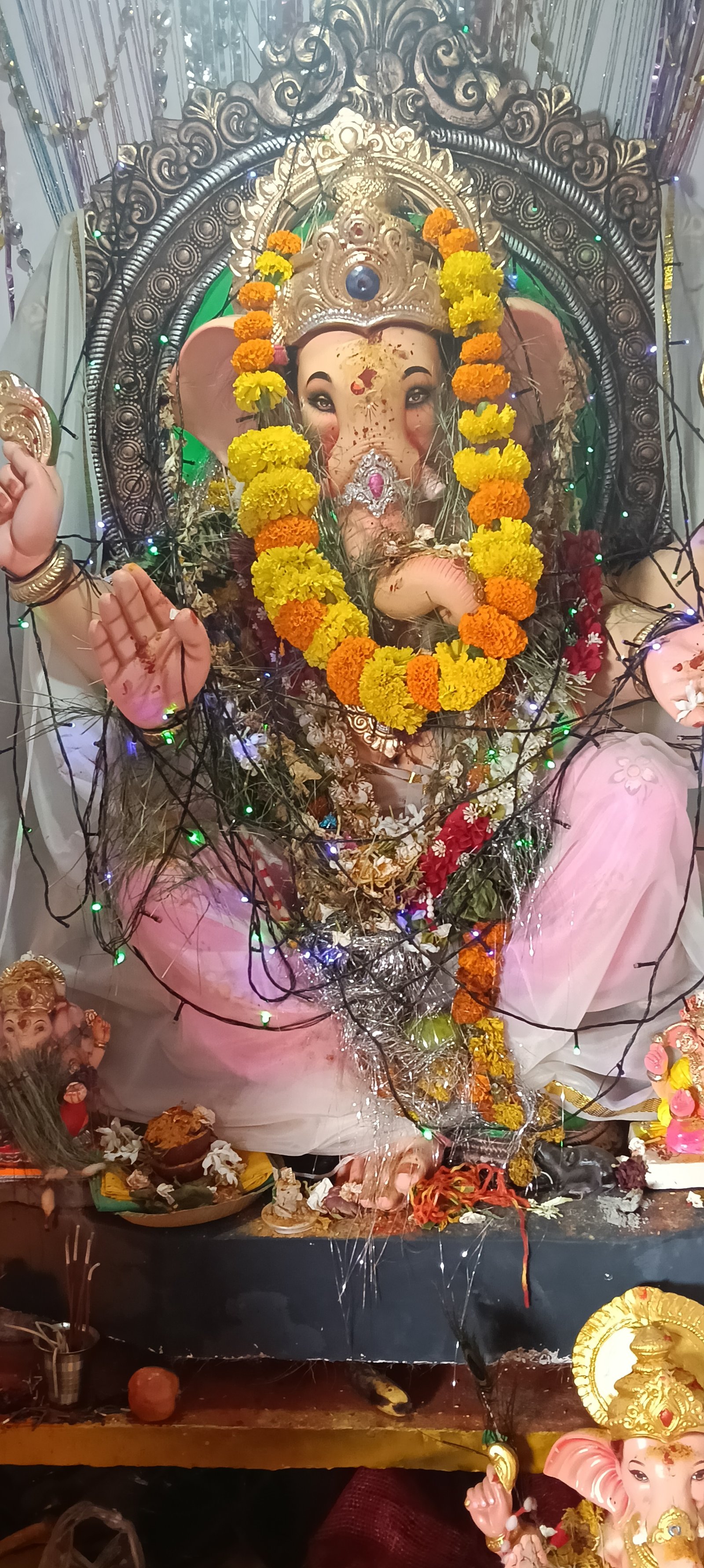 రత్నంపేట గ్రామంలో గణేష్ మండపం వద్ద ఘనంగా కుంకుమార్చన - Additional Image