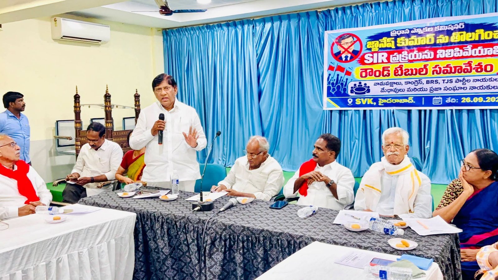 ఓటు హక్కుపై రాజీ లేదు.. ఎన్నికల సంఘంపై ప్రజల విశ్వాసాన్ని పునరుద్ధరించాలి: మాజీ ఎంపీ బోయినపల్లి వినోద్ కుమార్