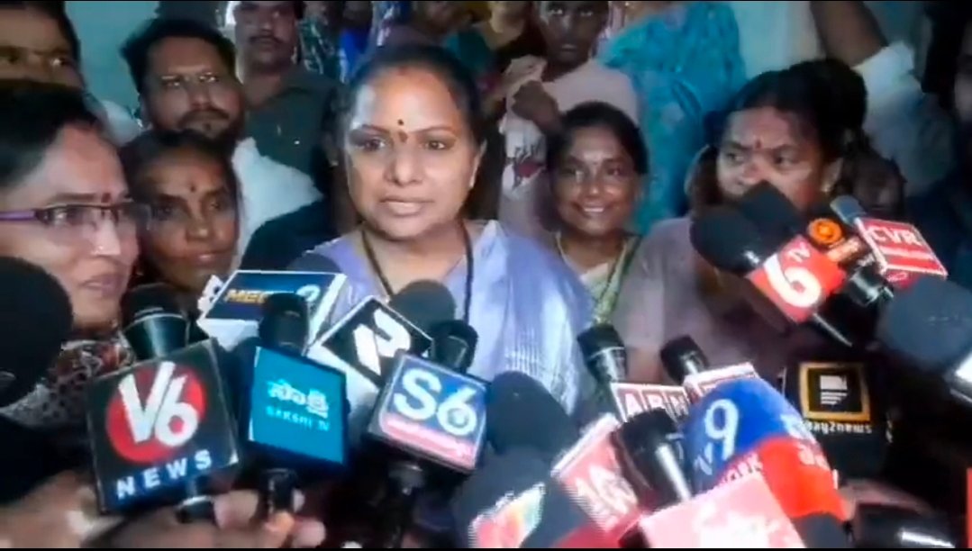 సిద్దిపేటలో త్వరలోనే భారీ బహిరంగ సభ, పార్టీ కార్యాలయం తెలంగాణ రక్షణ సేన చీఫ్ కల్వకుంట్ల కవిత