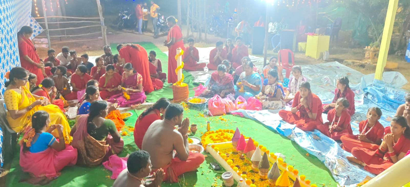 మణుగూరులో తొలిసారి నవదుర్గ అఖండ జ్యోతి పూజ... - Additional Image